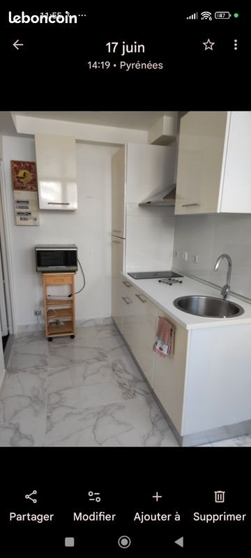 Appartement à louer, 16m², Hendaye
