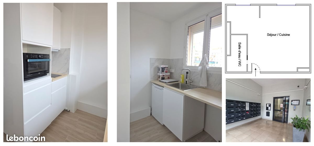 Appartement à louer, 29m², Montrouge