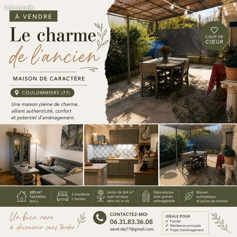 Maison à vendre, 105m², Coulommiers