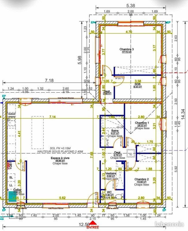 Maison à vendre, 116m², Mios