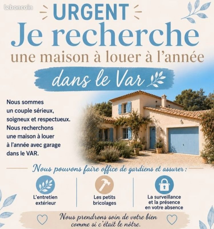 Maison à louer, 50m², La Farlède