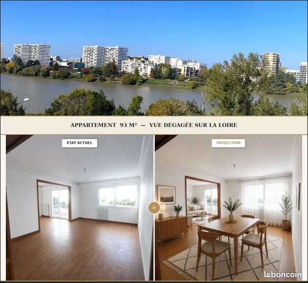 Appartement à vendre, 93m², Saint-Sébastien-sur-Loire