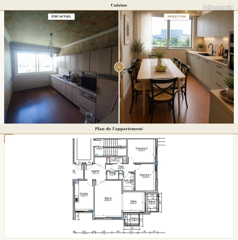 Appartement à vendre, 93m², Saint-Sébastien-sur-Loire