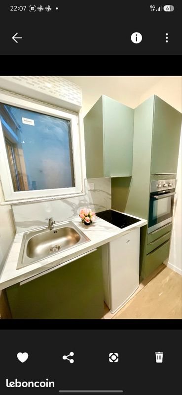 Appartement à louer, 23m², Tourcoing
