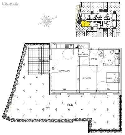Appartement à vendre, 58m², Honfleur