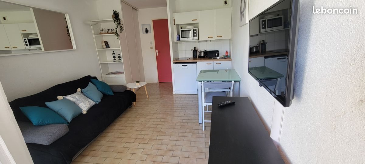 Appartement à louer, 20m², La Grande-Motte