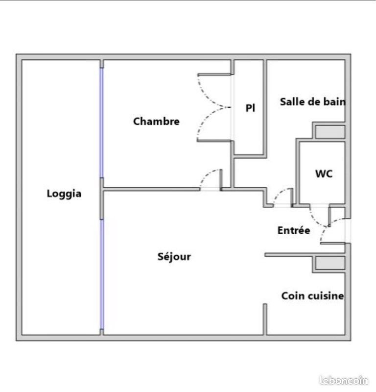 Appartement à vendre, 39m², Sète