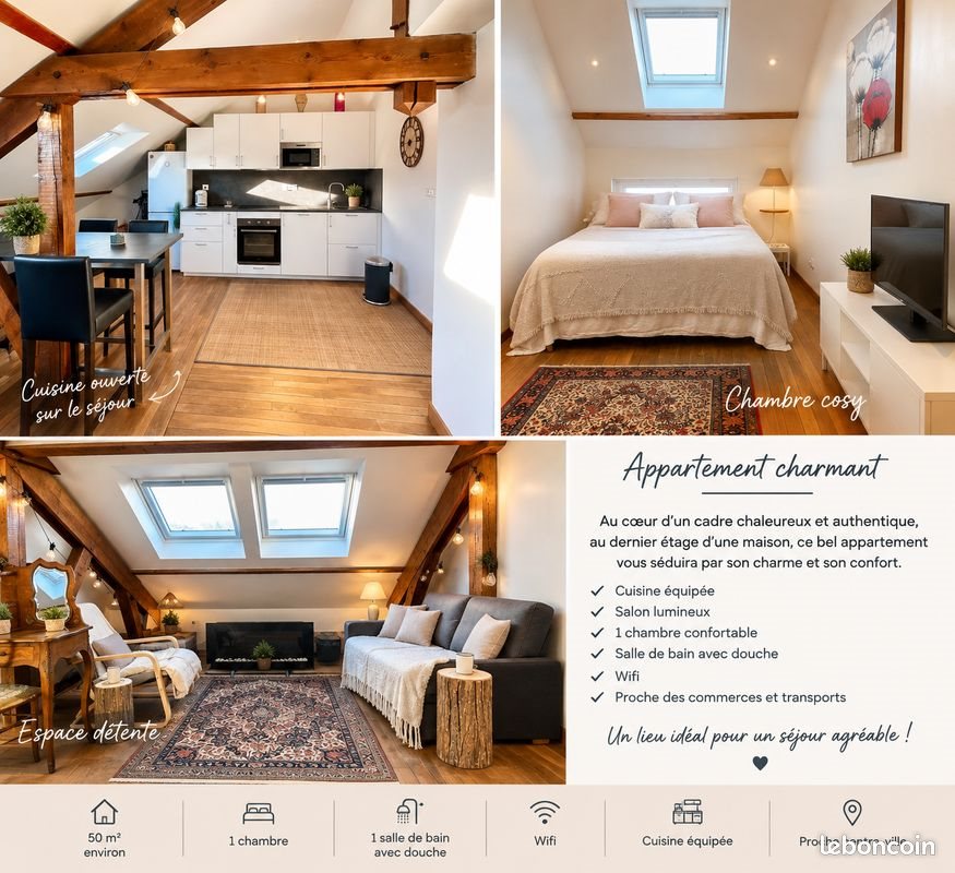 Appartement à louer, 38m², Châlons-en-Champagne