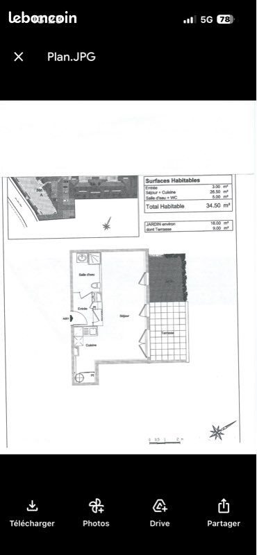 Appartement à louer, 35m², Le Bouscat