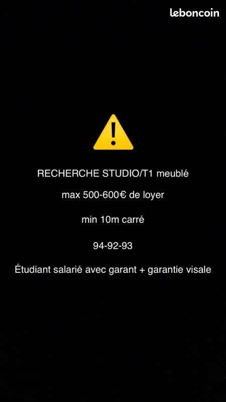 Appartement à louer, 10m², Créteil