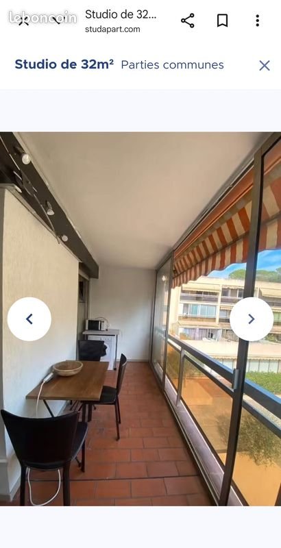 Appartement à vendre, 35m², Vallauris
