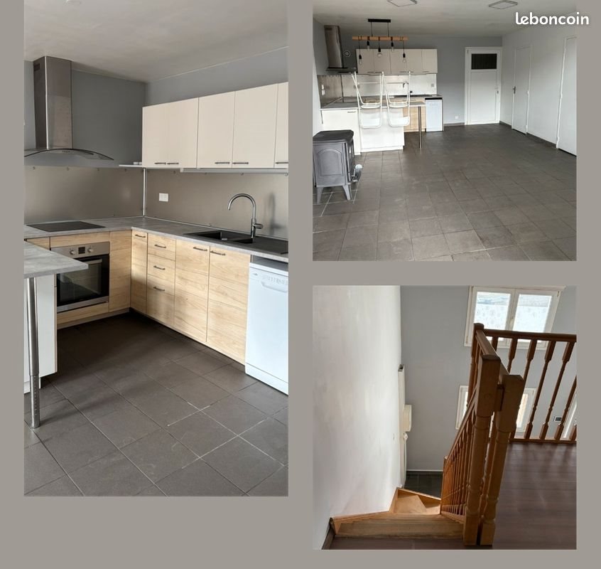 Maison à louer, 66m², Saint-Erme-Outre-et-Ramecourt