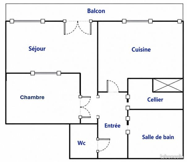 Appartement à louer, 40m², Saint-Étienne