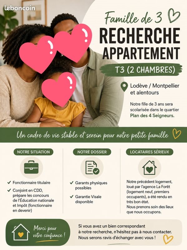 Appartement à louer, 64m², Montpellier