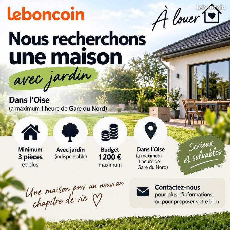 Maison à louer, 150m², Margny-lès-Compiègne