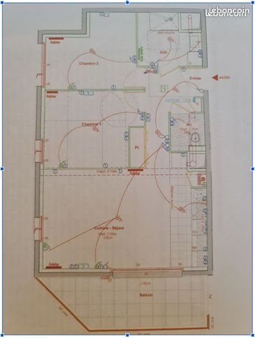 Appartement à louer, 62m², Rennes