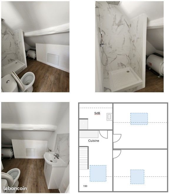 Appartement à louer, 32m², Angerville
