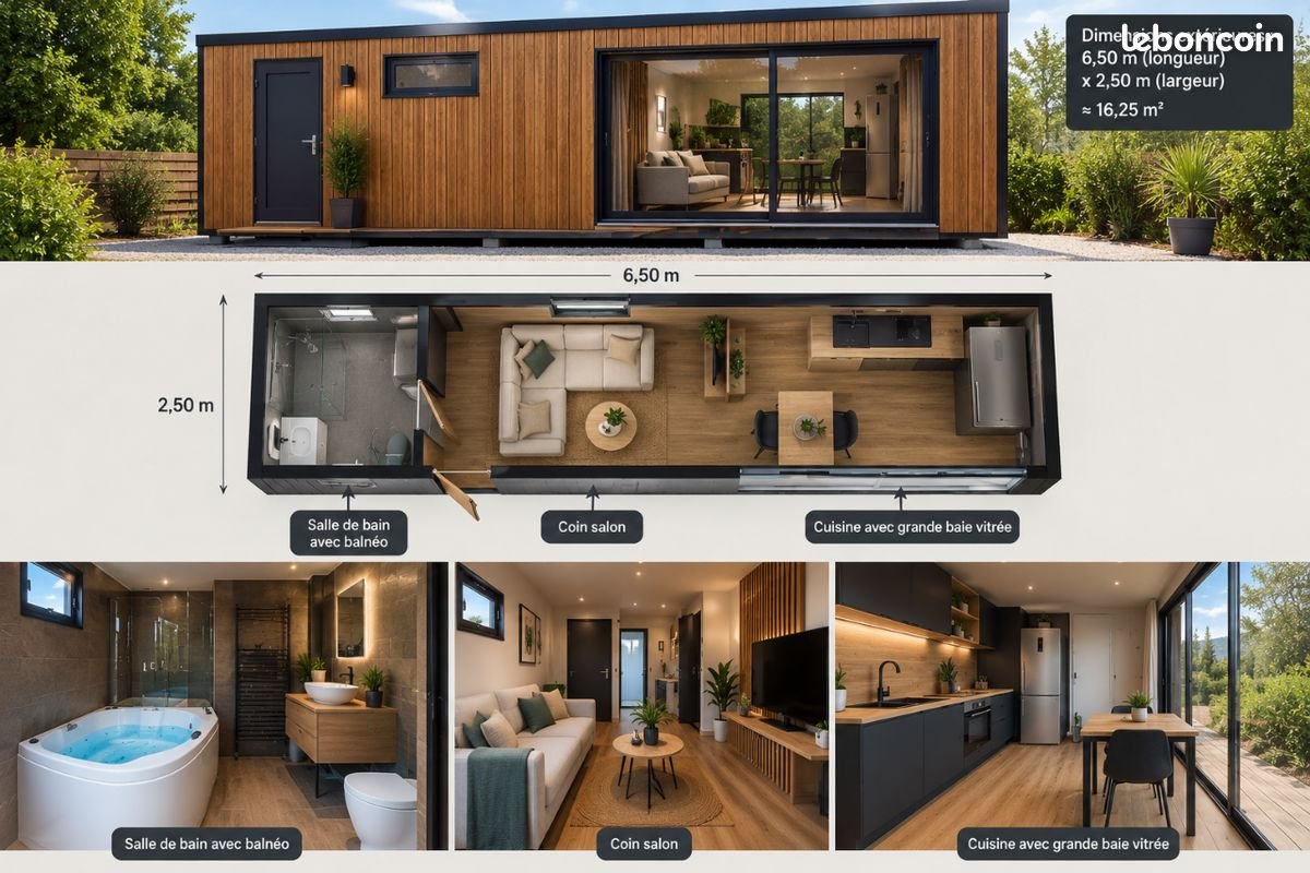 Maison à vendre, 16m², Fréjus