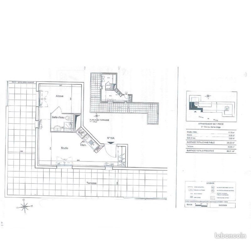 Appartement à vendre, 29m², Le Haillan
