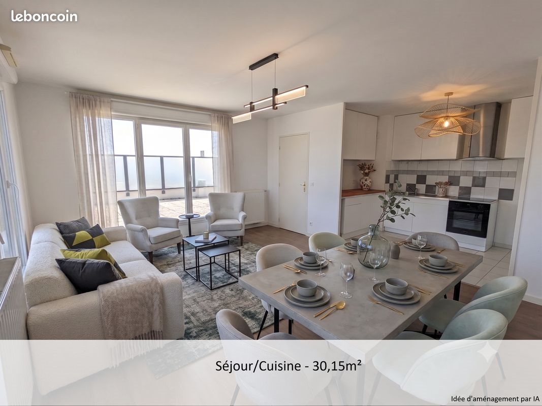 Appartement à vendre, 80m², Massy