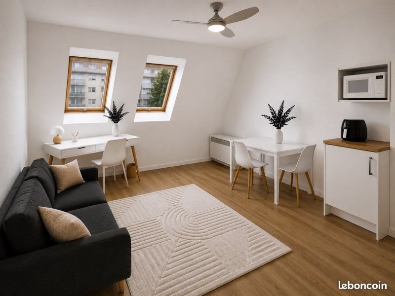 Appartement à louer, 18m², Le Mans