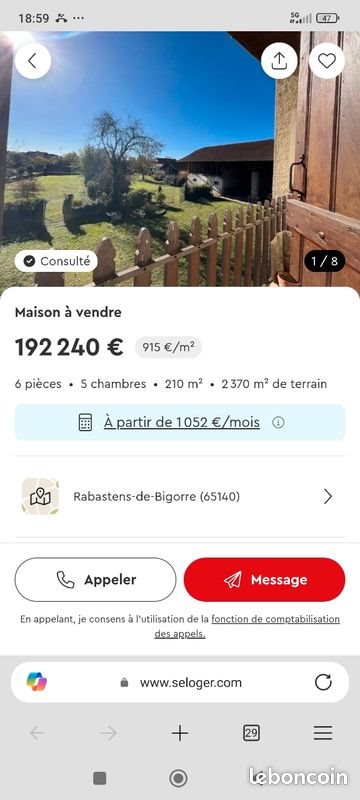 Maison à vendre, 210m², Rabastens-de-Bigorre