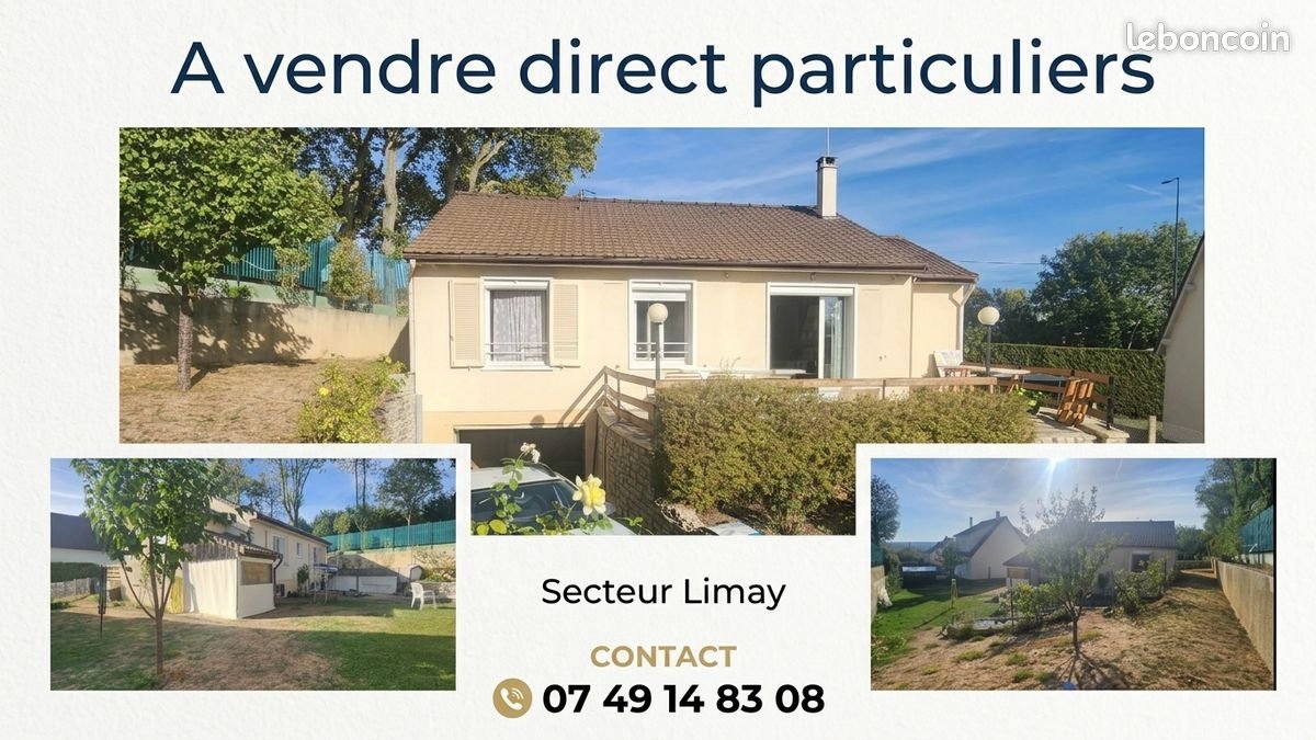 Maison à vendre, 77m², Limay
