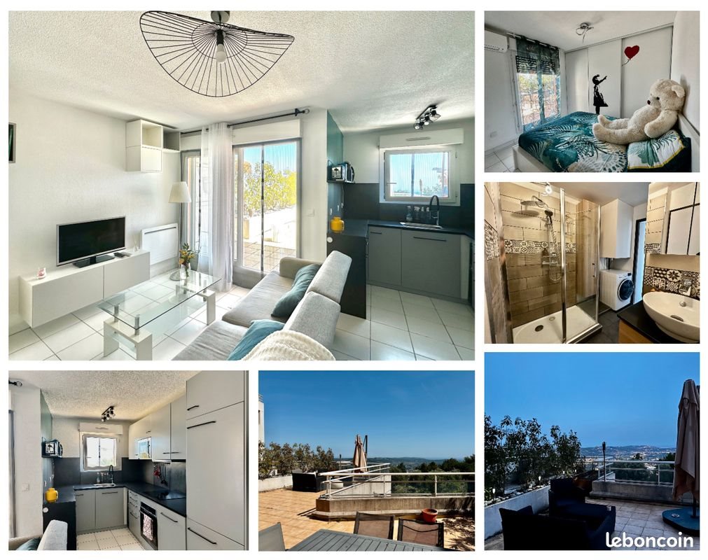 Appartement à louer, 38m², Grasse