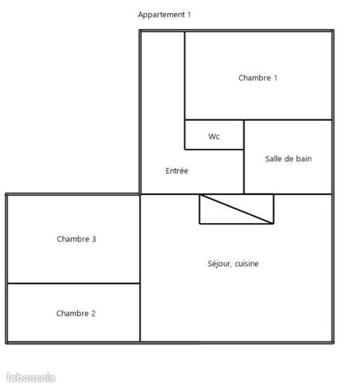 Appartement à louer, 73m², Royan