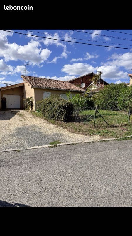 Maison à louer, 74m², Nérigean