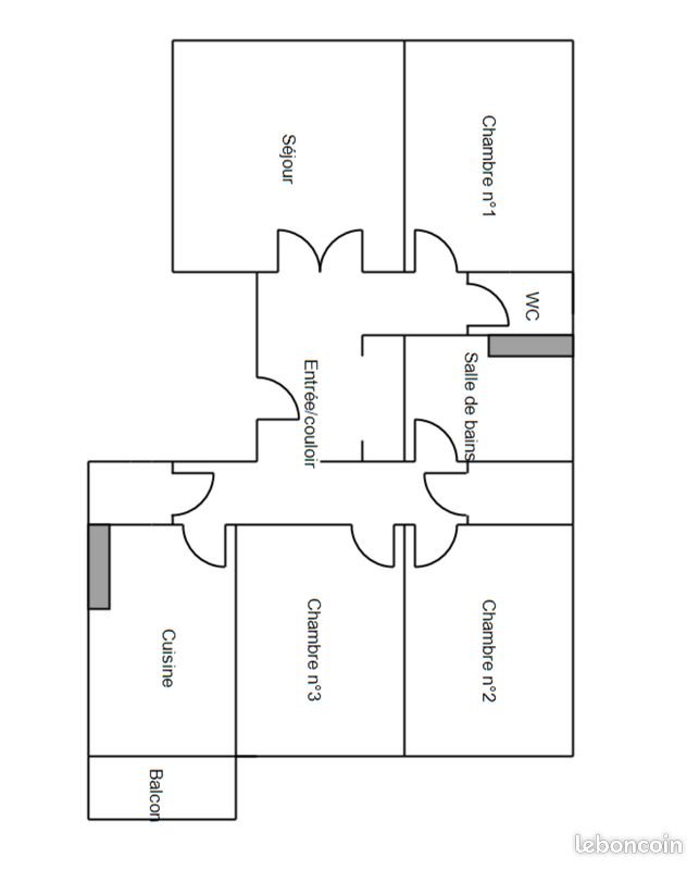 Appartement à louer, 83m², Pau