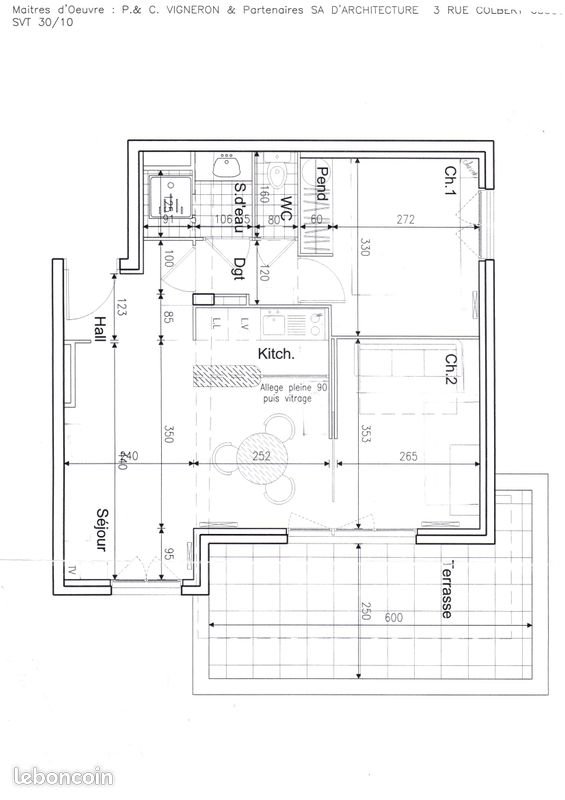 Appartement à louer, 51m², Beaumont
