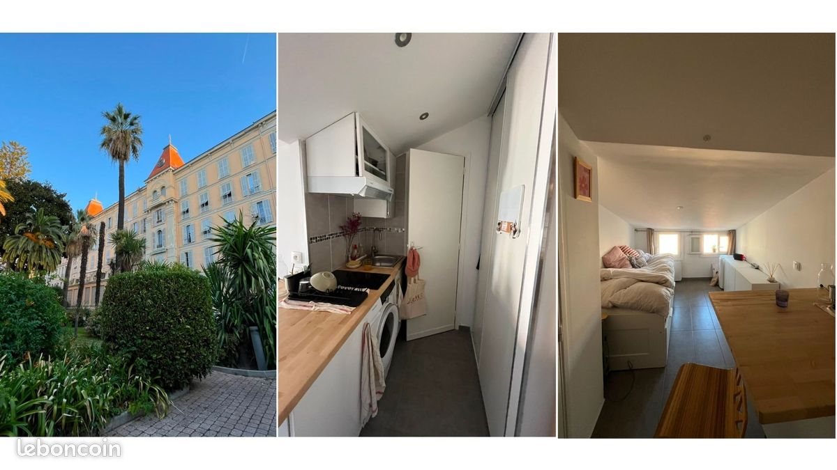 Appartement à louer, 15m², Nice