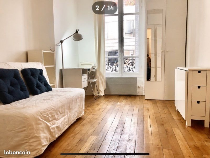 Appartement à louer, 16m², Levallois-Perret