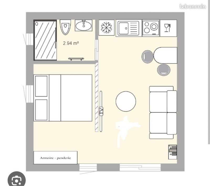 Appartement à louer, 25m², Bondy