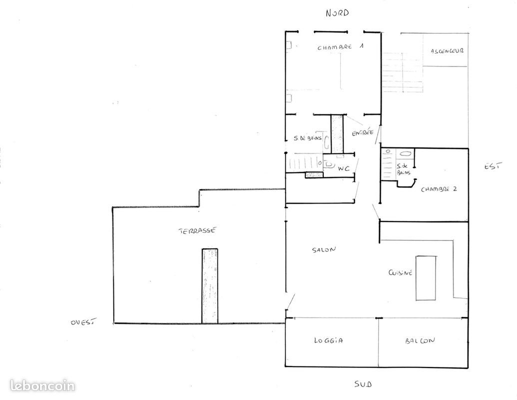 Appartement à vendre, 86m², Le Pouliguen