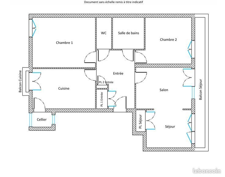 Appartement à vendre, 76m², Firminy