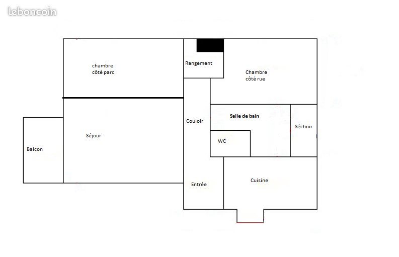 Appartement à vendre, 54m², Nantes