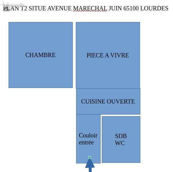 Appartement à vendre, 34m², Lourdes