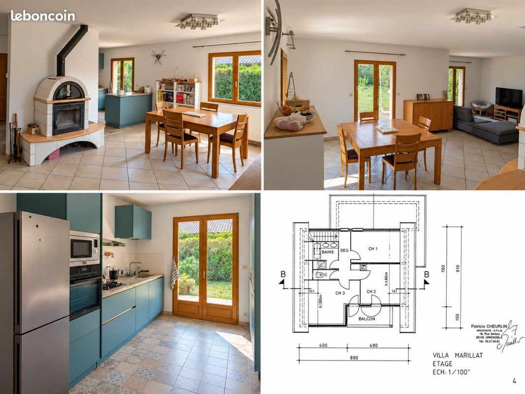 Maison à vendre, 118m², Meylan