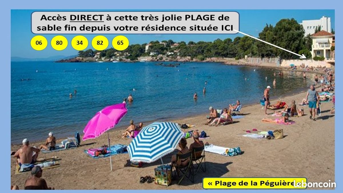 Appartement à louer, 27m², Saint-Raphaël