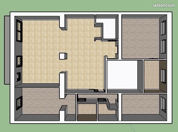 Appartement à louer, 108m², Antony