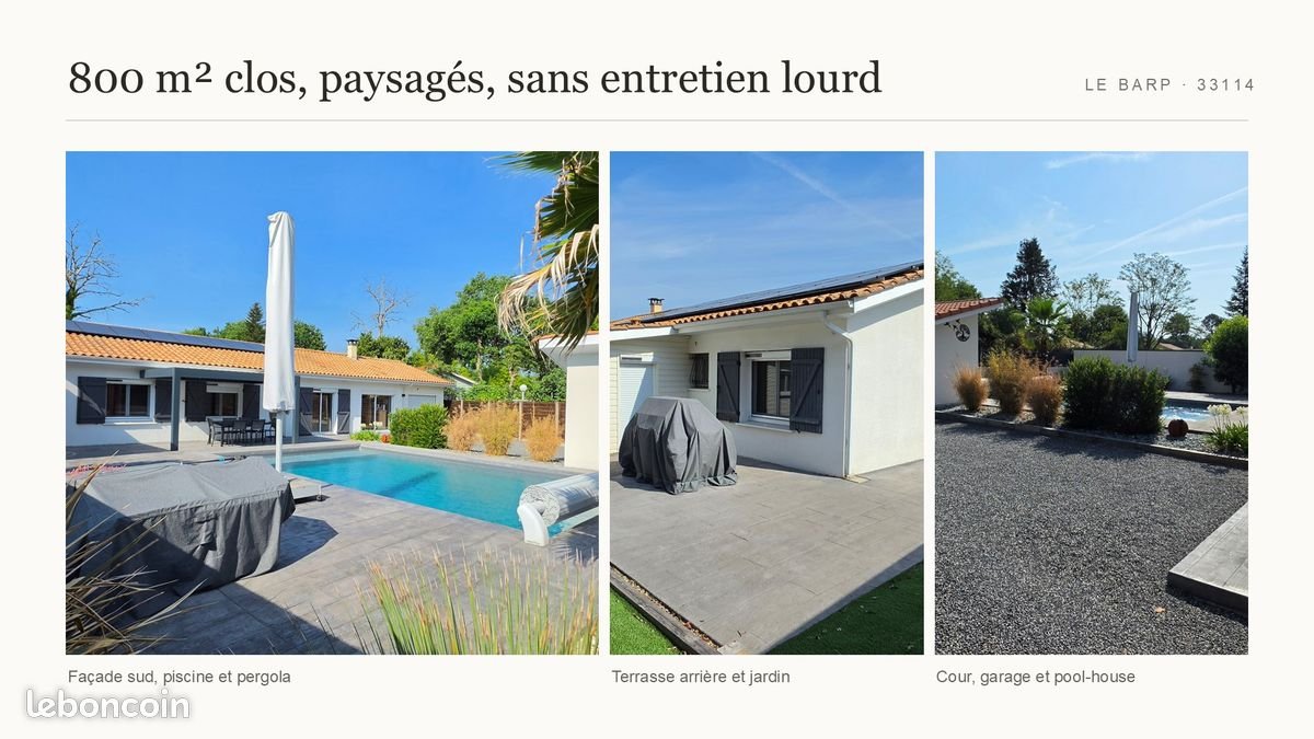 Maison à vendre, 130m², Le Barp