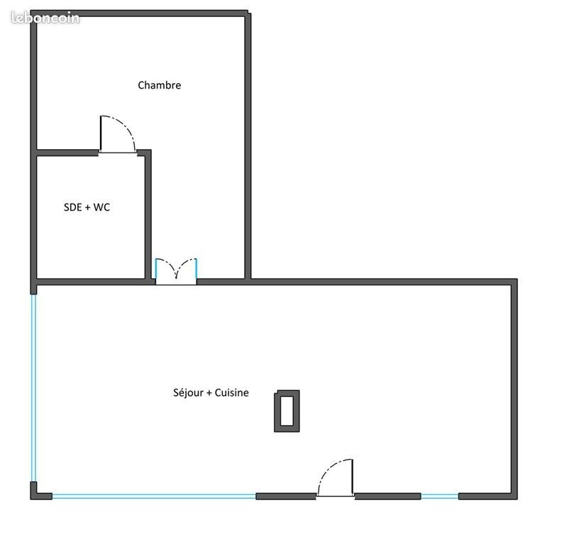 Appartement à louer, 44m², Enveitg