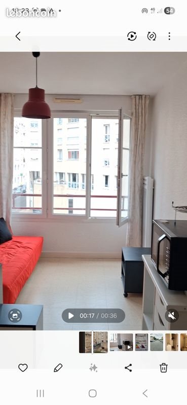Appartement à louer, 20m², Le Mans