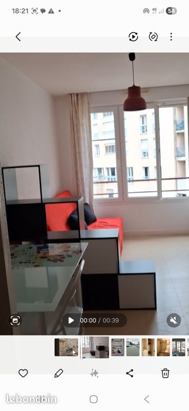 Appartement à louer, 20m², Le Mans