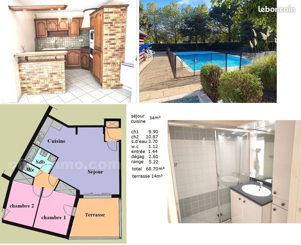 Appartement à vendre, 68m², Arzon