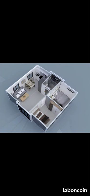 Maison à louer, 40m², Mont-sous-Vaudrey
