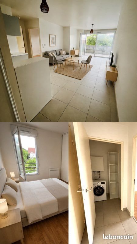 Appartement à louer, 45m², Tours