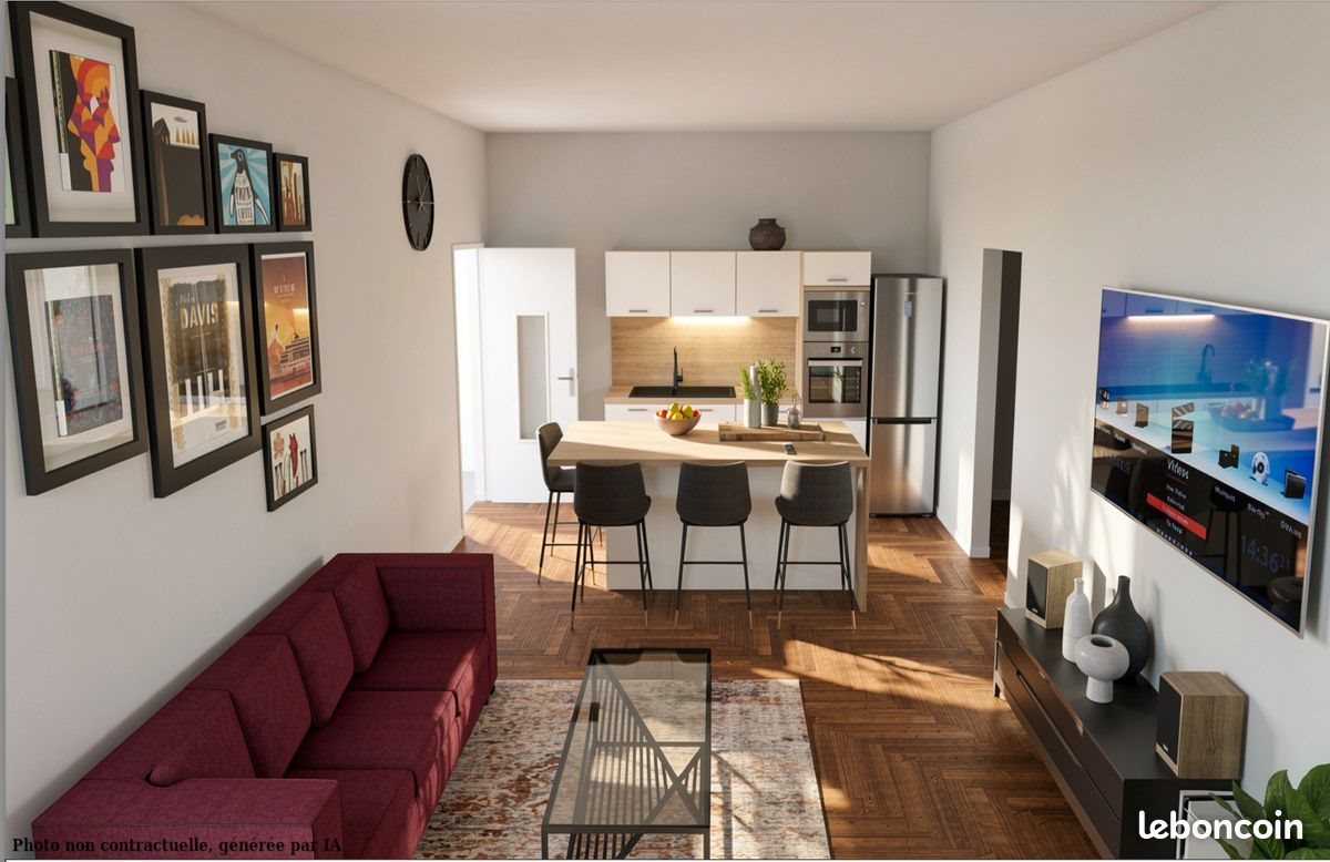 Appartement à louer, 45m², Nancy